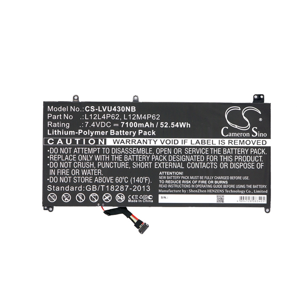 Baterija za prijenosno računalo Lenovo CS-LVU430NB