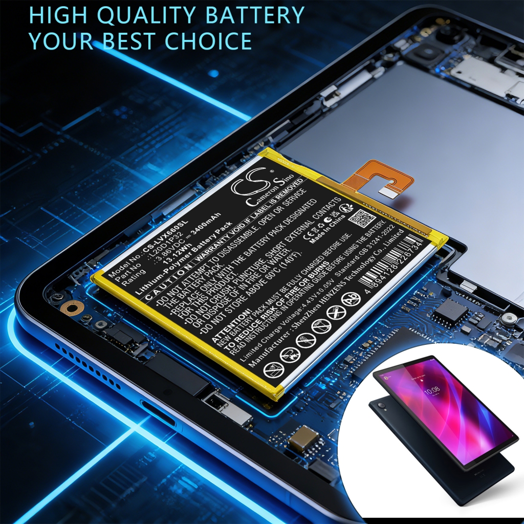 Battery compatible with Tablet Battery