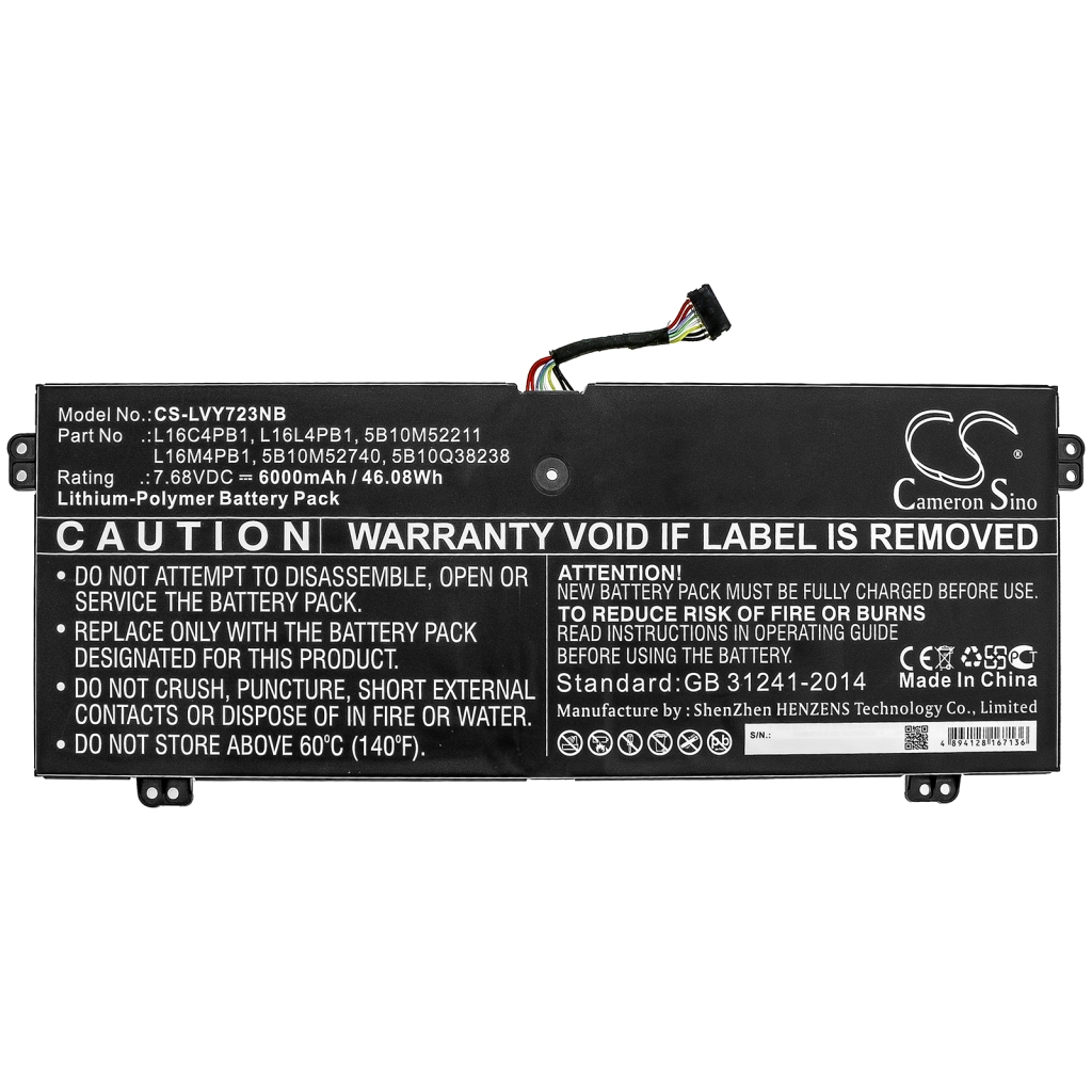 Baterija za prijenosno računalo Lenovo Yoga 720-13IKB(81C3002LGE) (CS-LVY723NB)