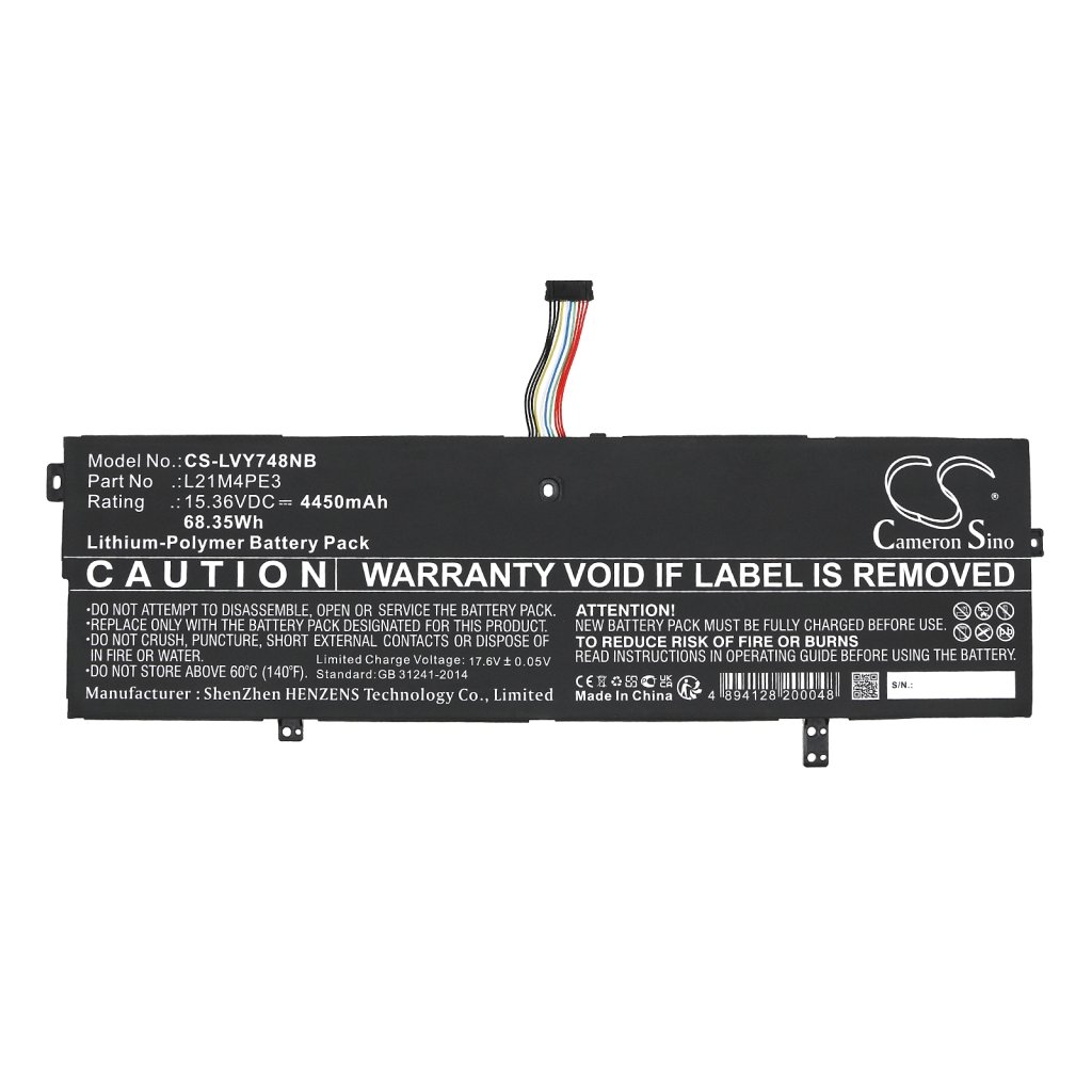 Kompatibilna zamjena baterije za LENOVO L21M4PE3