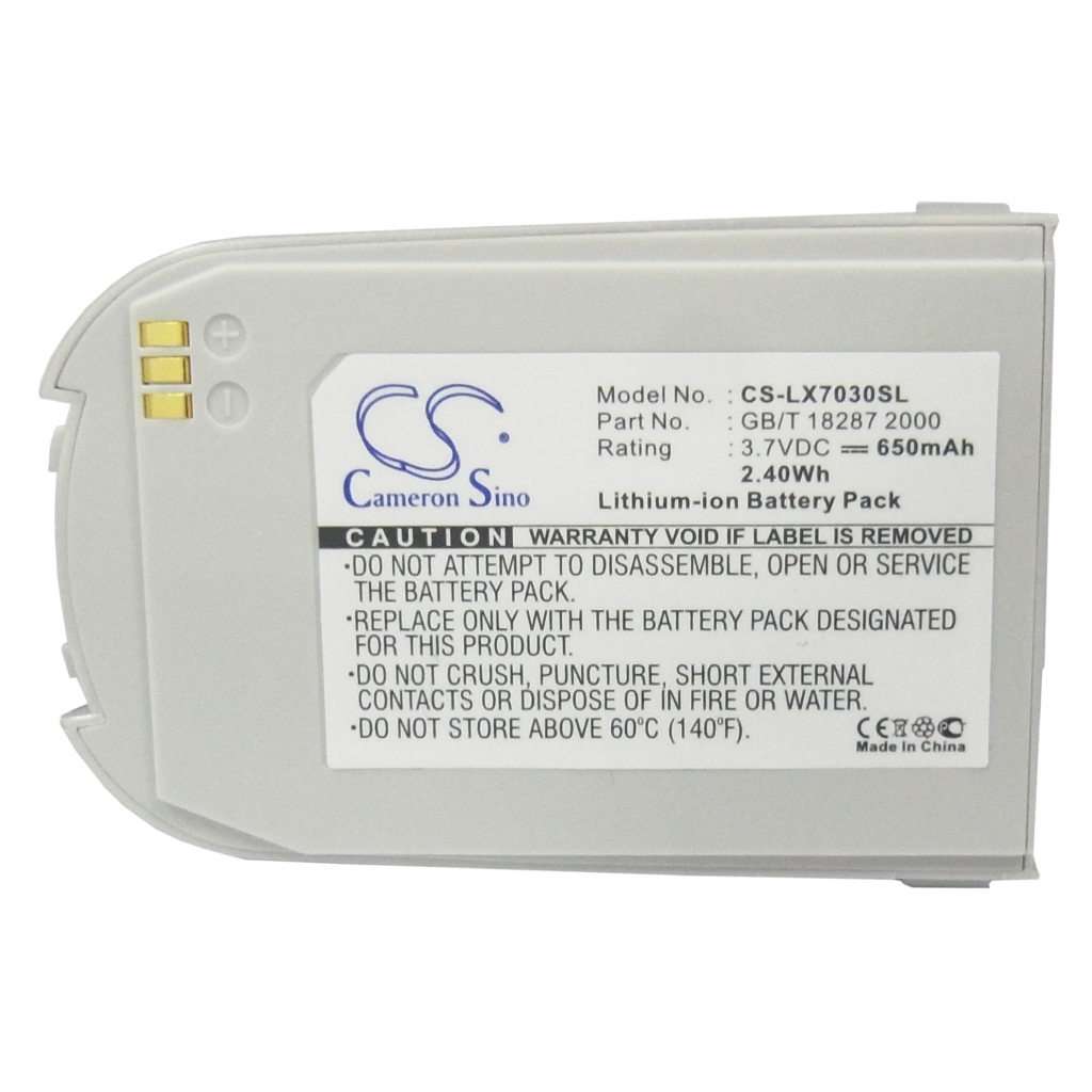 Baterija za mobilni telefon LG CS-LX7030SL