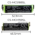 Medicinska baterija Moser ChroMini 1591B
