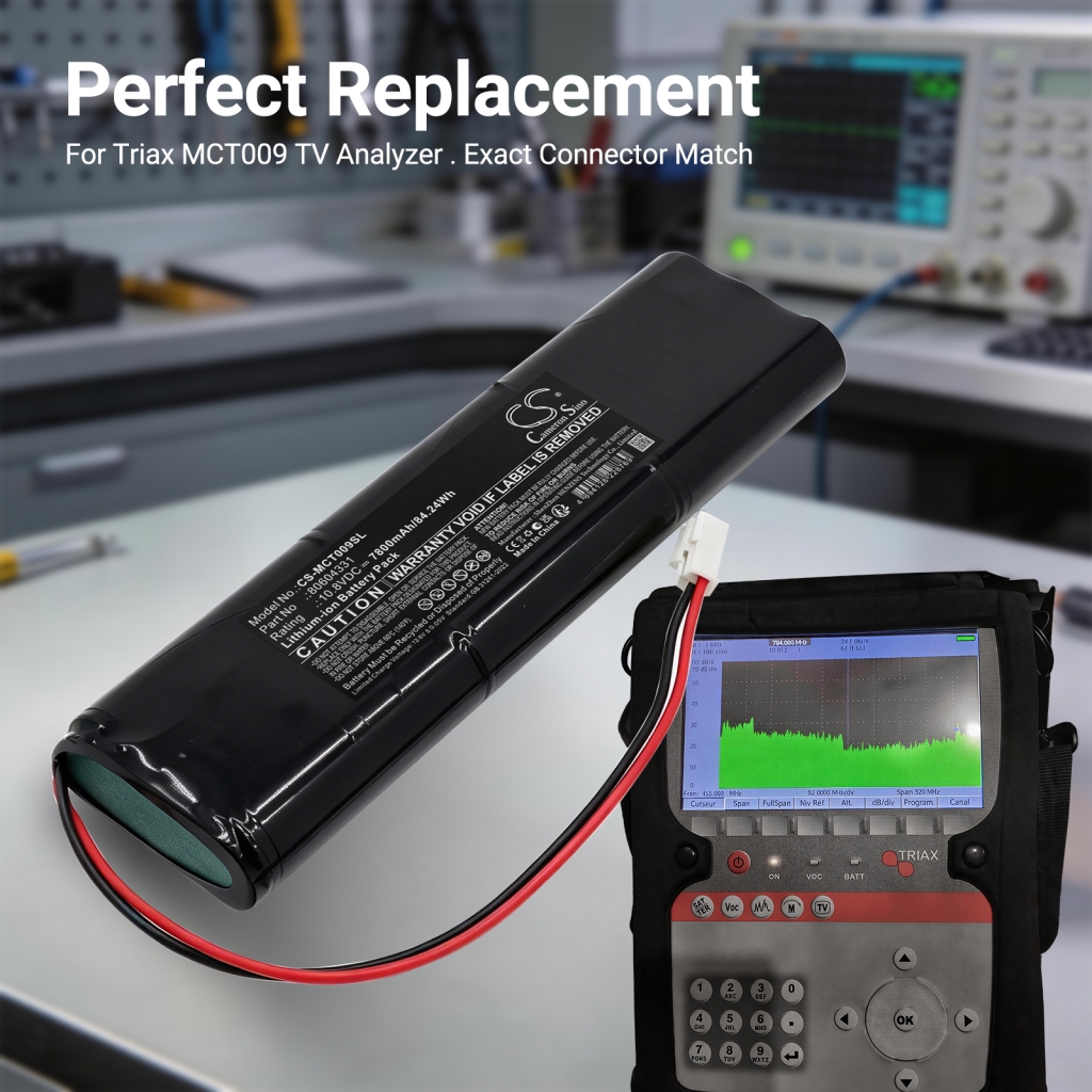 Battery compatible with Triax