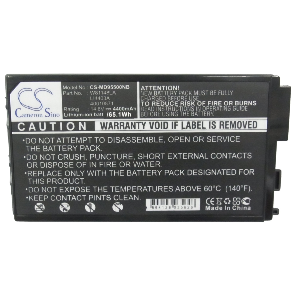 Baterija za prijenosno računalo Medion CS-MD95500NB