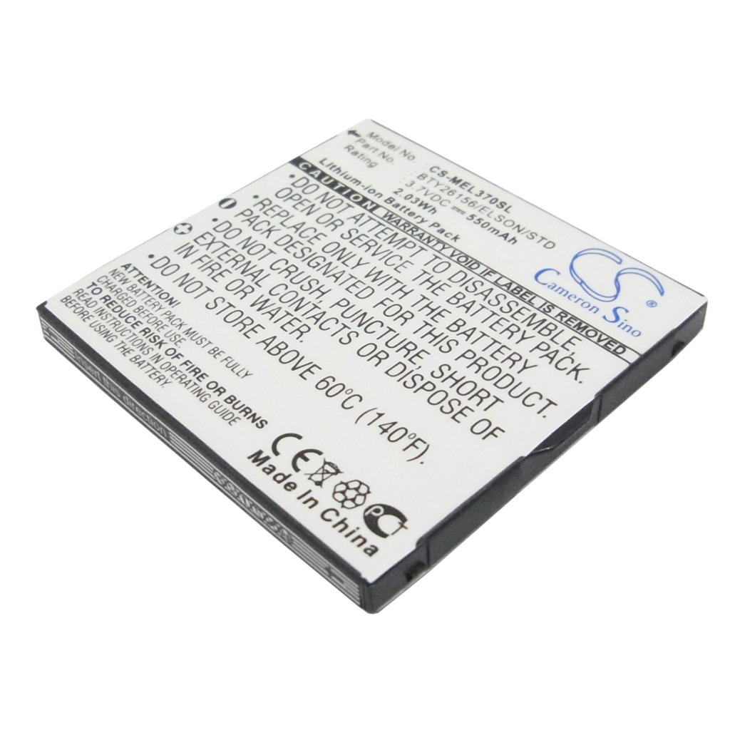 Kompatibilna zamjena baterije za Elson BTY26156/ELSON/STD