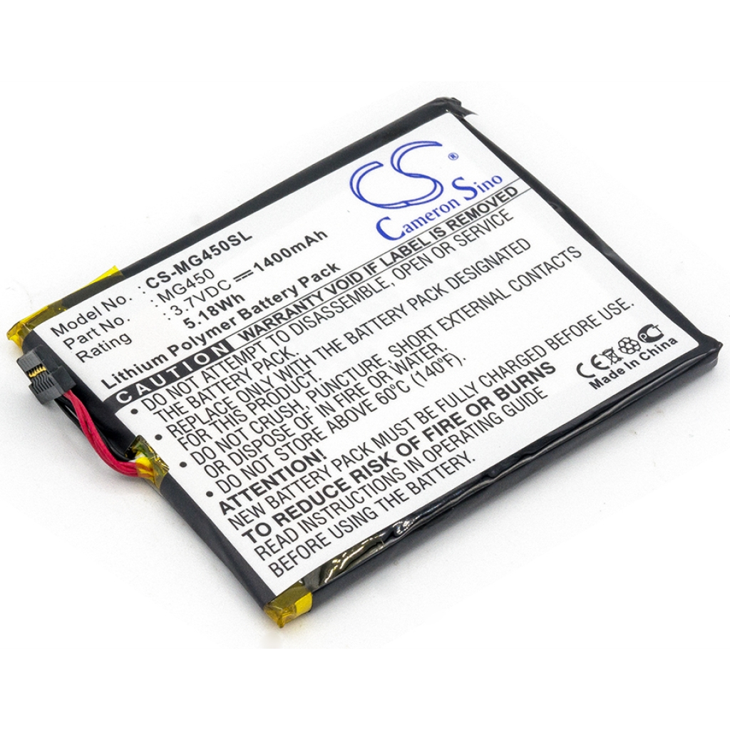 Baterija za GPS, Navigator Typhoon CS-MG450SL