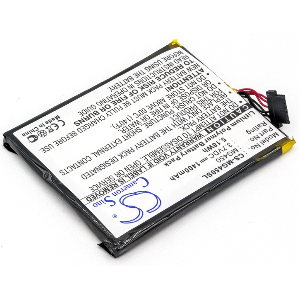 Baterija za GPS, Navigator Typhoon CS-MG450SL