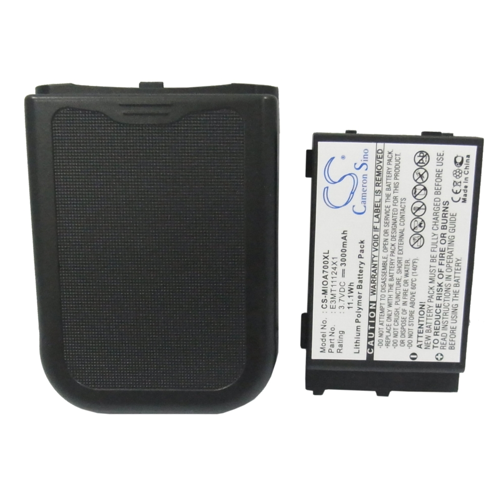 Baterija kompatibilno s Mitac CS-MIOA700XL