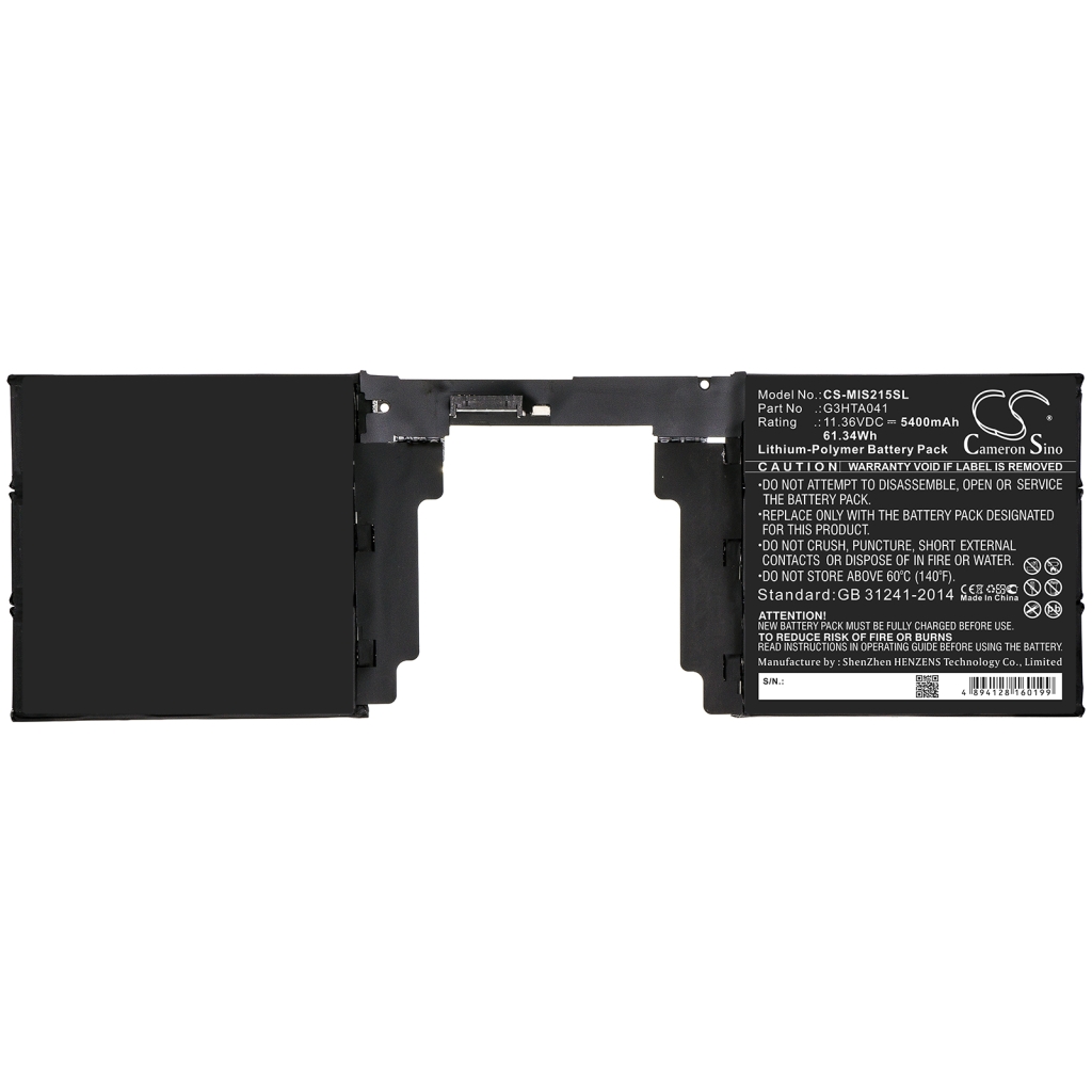 Baterija za tablet Microsoft CS-MIS215SL