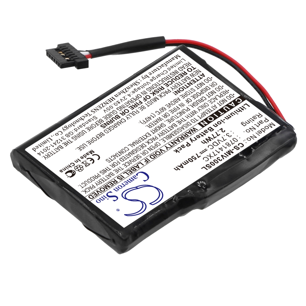Baterija za GPS, Navigator Mitac CS-MIV300SL
