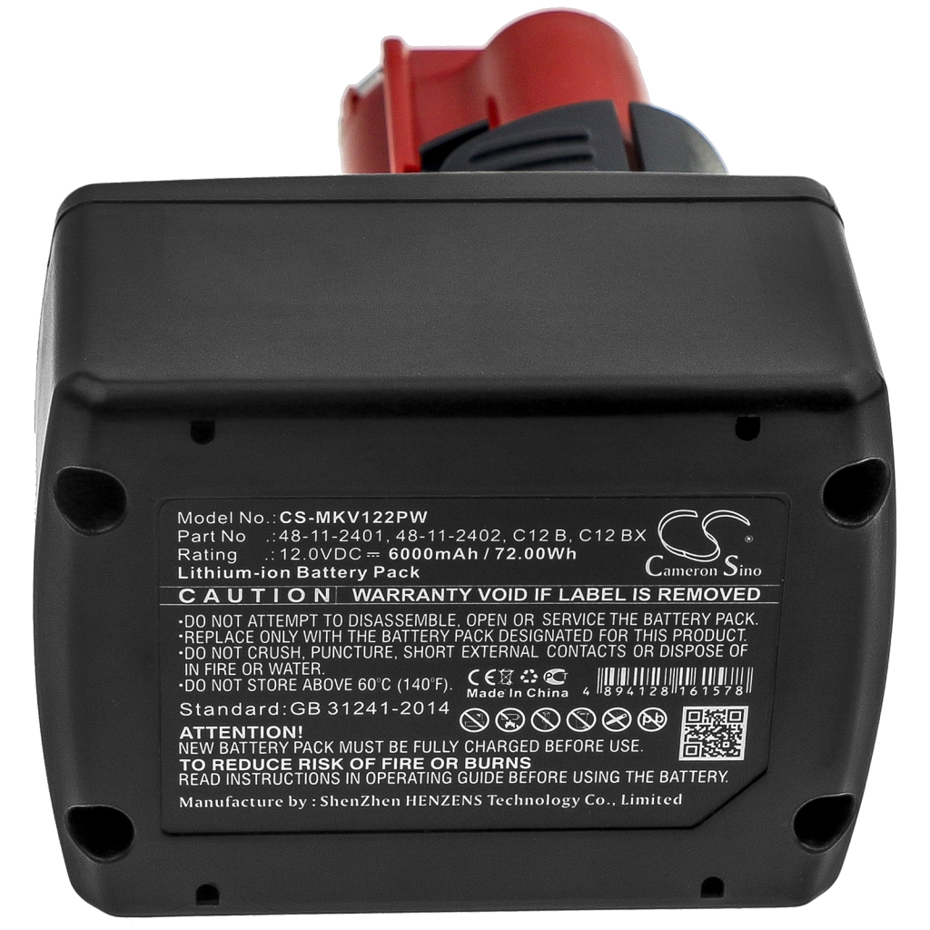 Industrijska baterija Milwaukee M12-18 JSSP-0