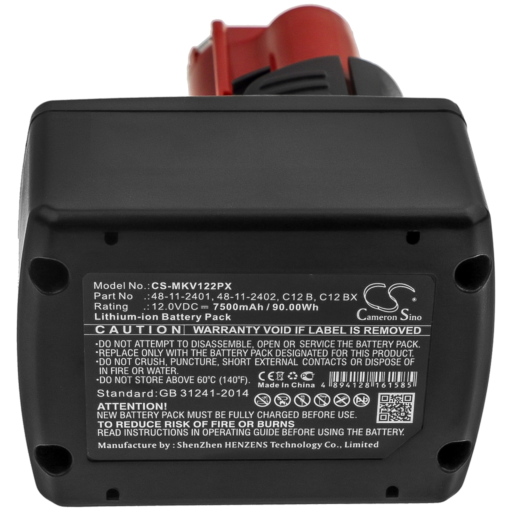 Industrijska baterija Milwaukee M12-18 JSSP-0
