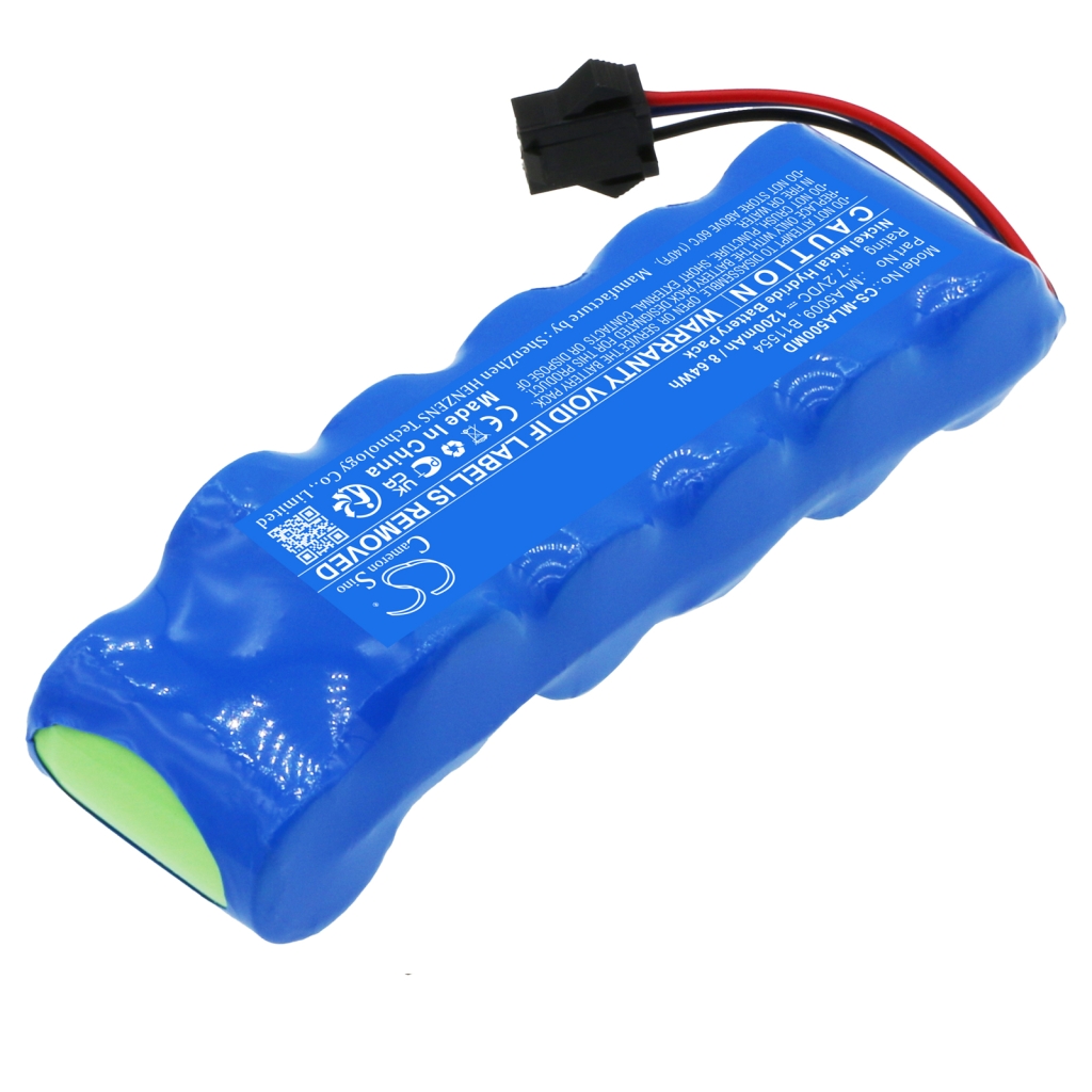 Kompatibilna zamjena baterije za Micro medical 69100700,B11554,MLA5009