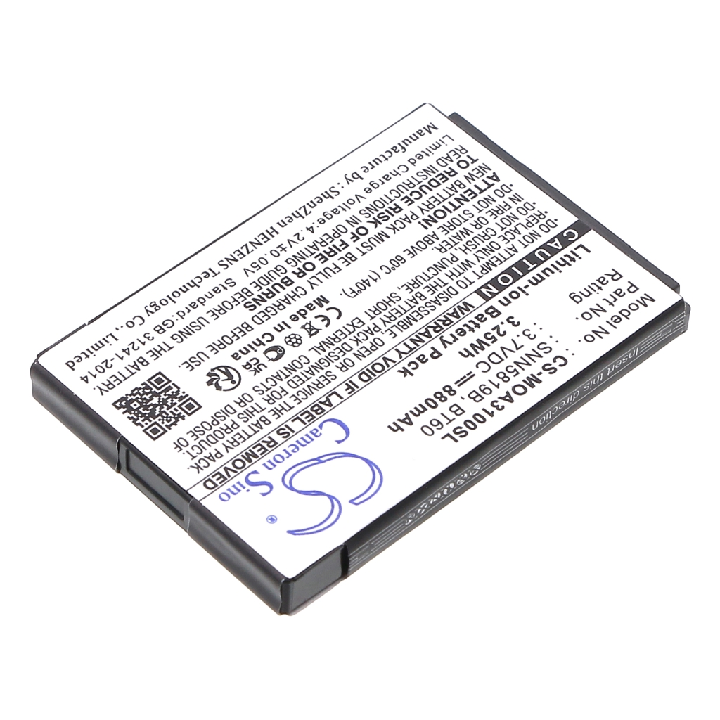 Battery Replaces SNN5782