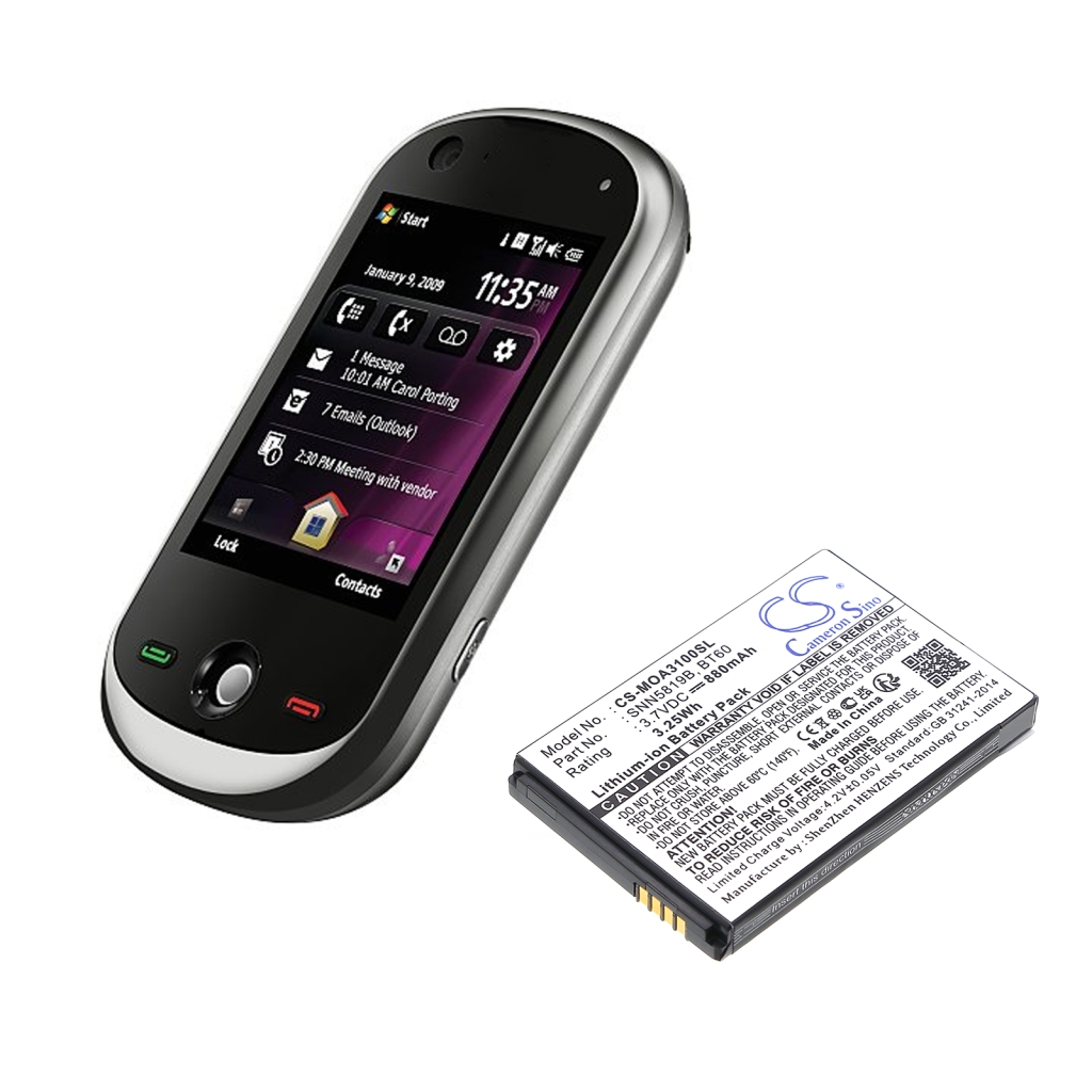 Battery Replaces SNN5782