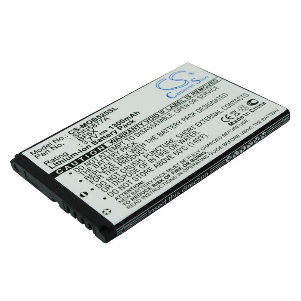 Kompatibilna zamjena baterije za Motorola BF5X,SNN5877A