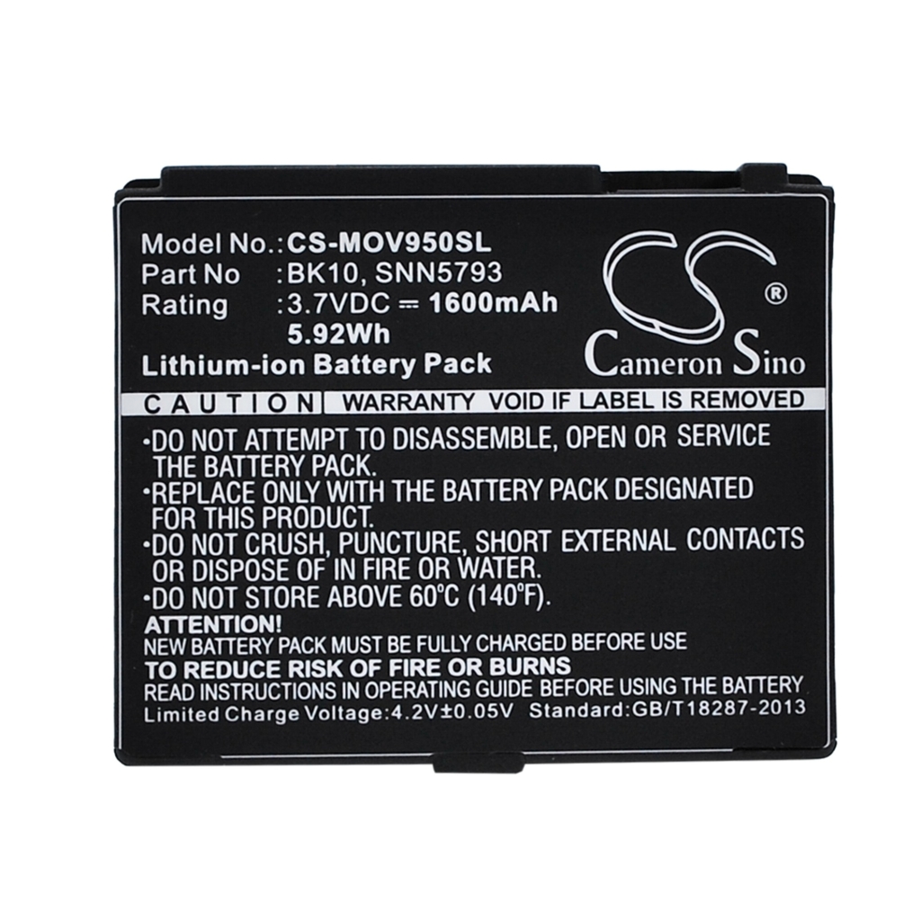 Kompatibilna zamjena baterije za Motorola BK10,SNN5793,SNN5793A