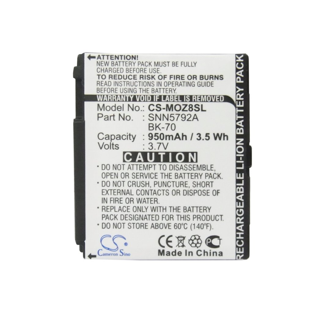 Kompatibilna zamjena baterije za Motorola BK70,SNN5792A