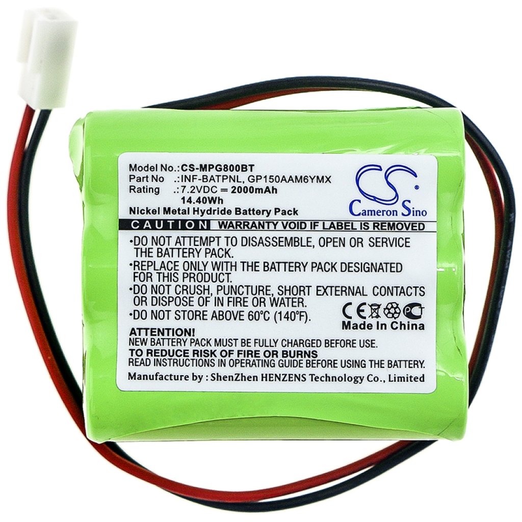 Home Security Camera Battery Securelinc CS-MPG800BT