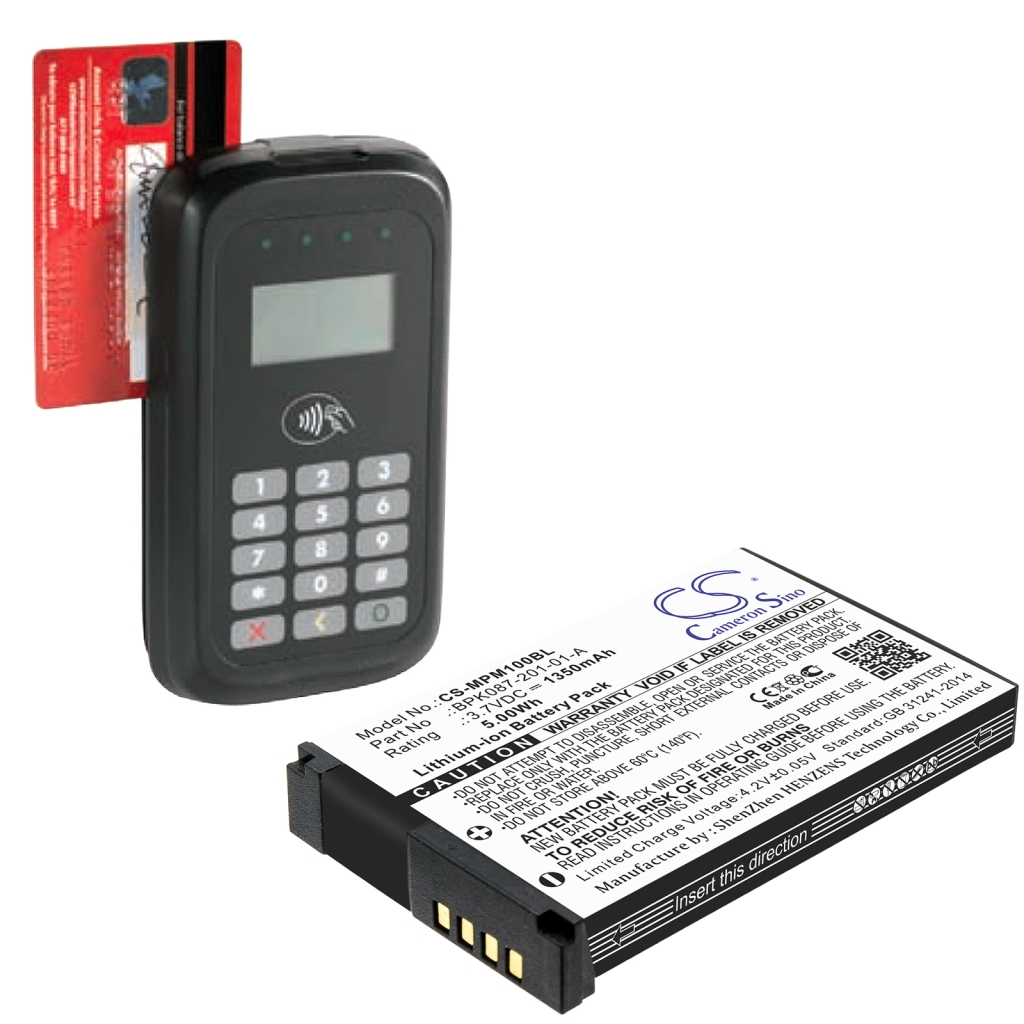 Baterija za terminal za plaćanje Motorola CS-MPM100BL
