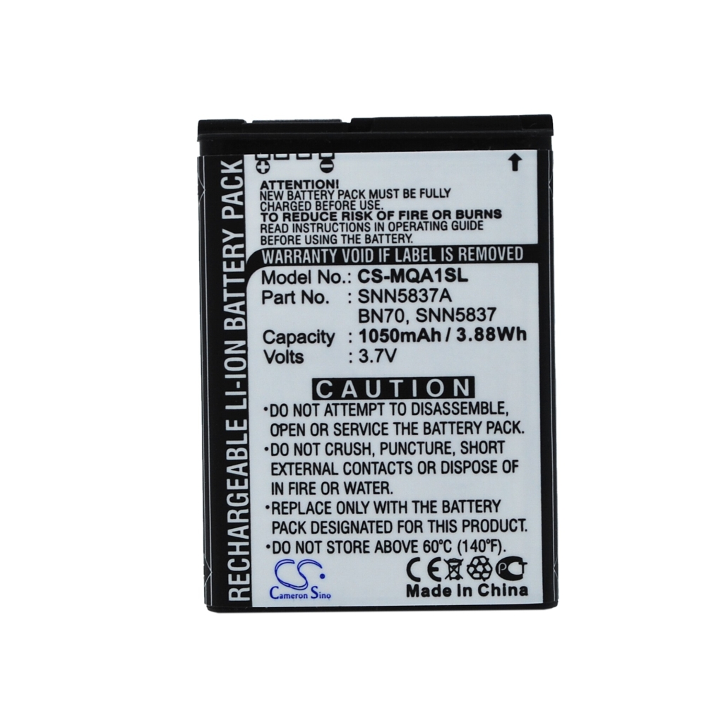 Kompatibilna zamjena baterije za Motorola BN70,SNN5837,SNN5837A