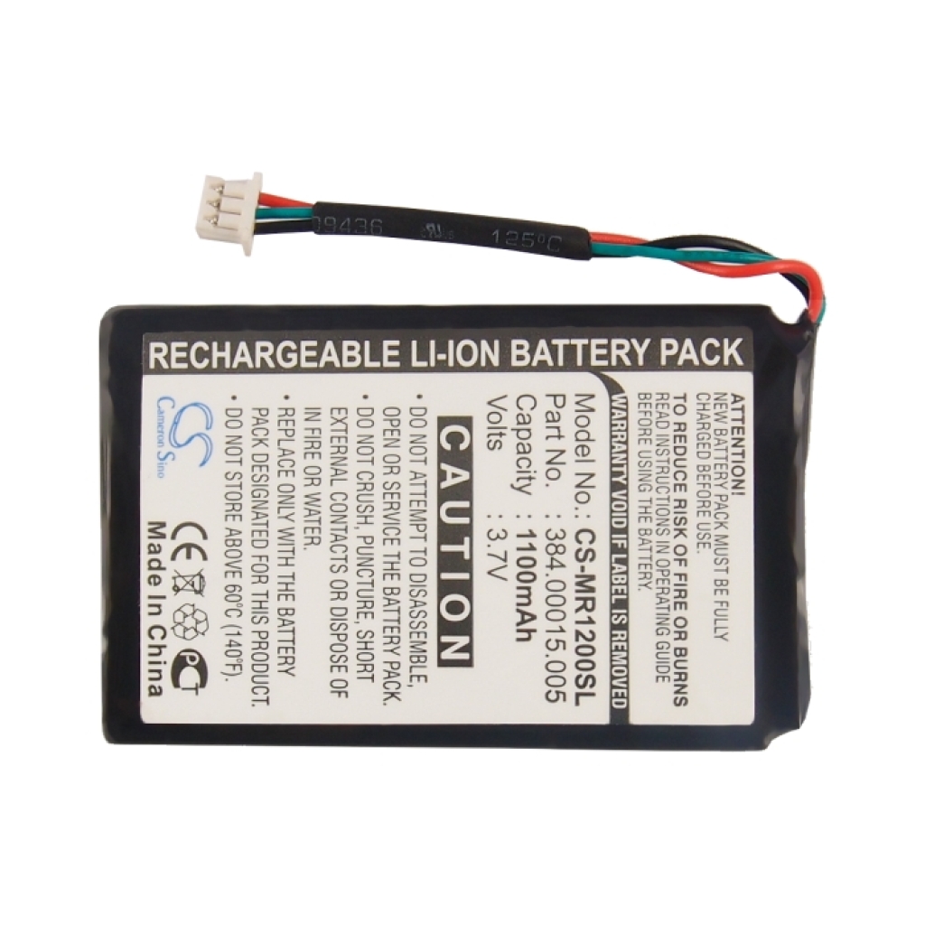 Baterija za GPS, Navigator Magellan RoadMate 1210 (3 wires) (CS-MR1200SL)