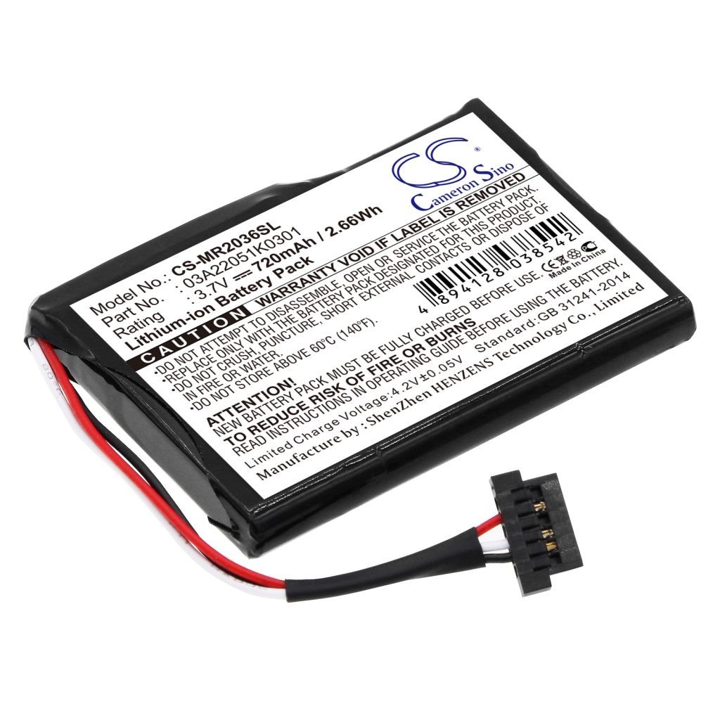 Baterija za GPS, Navigator Magellan CS-MR2036SL