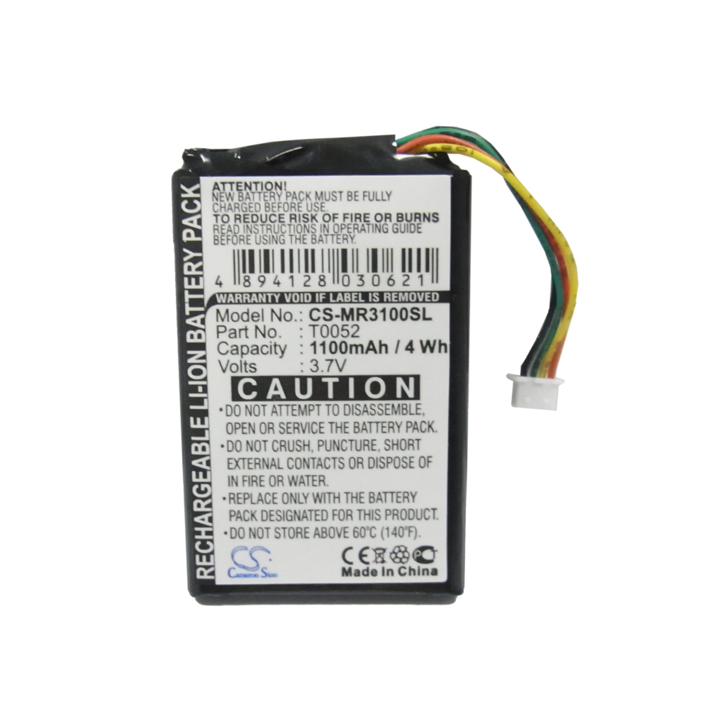 Baterija za GPS, Navigator Magellan Maestro 3200 (CS-MR3100SL)