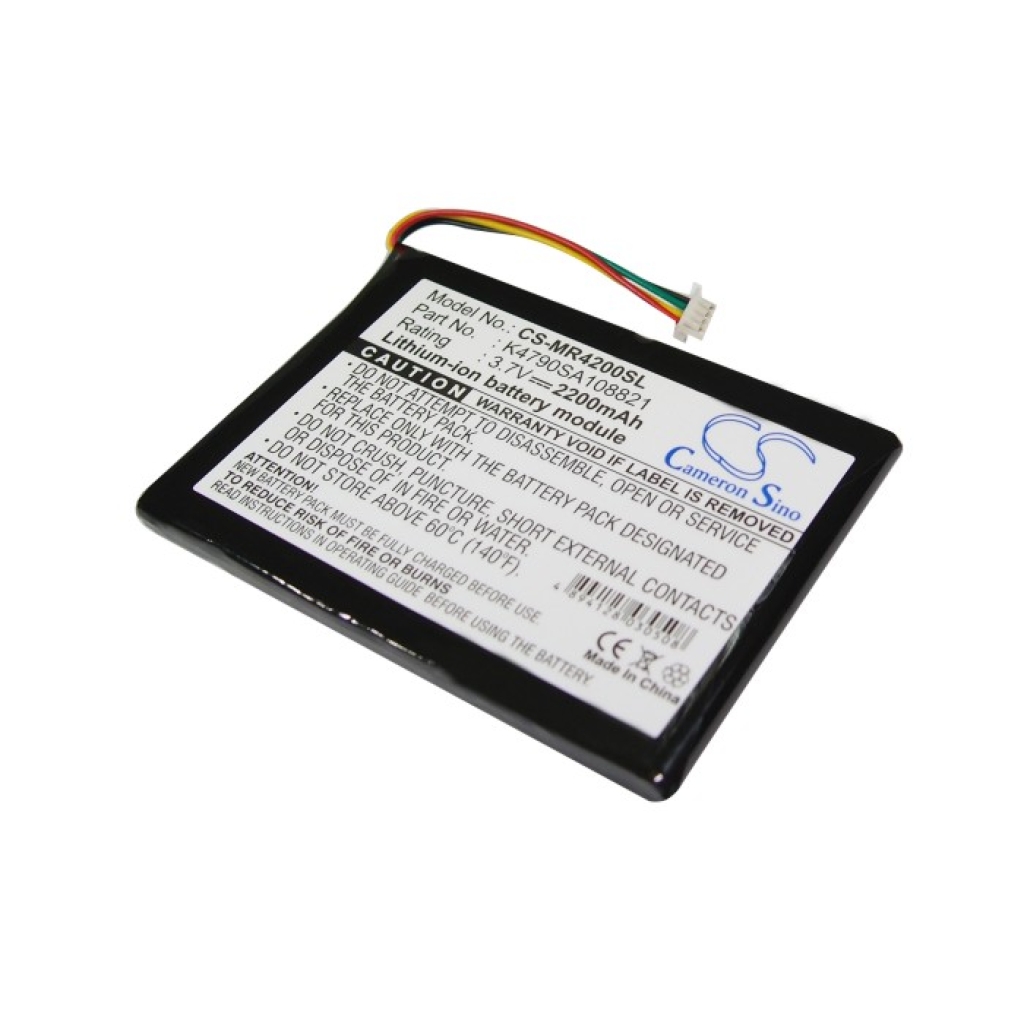 Baterija za GPS, Navigator Magellan Maestro 4210 (CS-MR4200SL)
