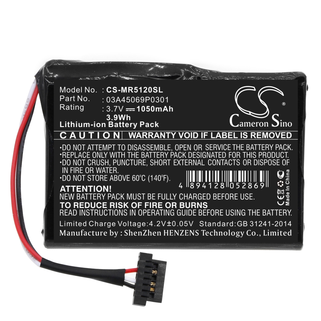 Baterija za GPS, Navigator Magellan RoadMate 5145TLM (CS-MR5120SL)
