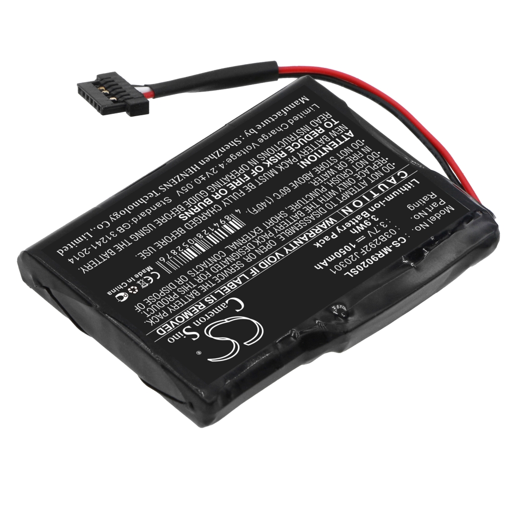 Baterija za GPS, Navigator Magellan RoadMate 9020TLM (CS-MR9020SL)