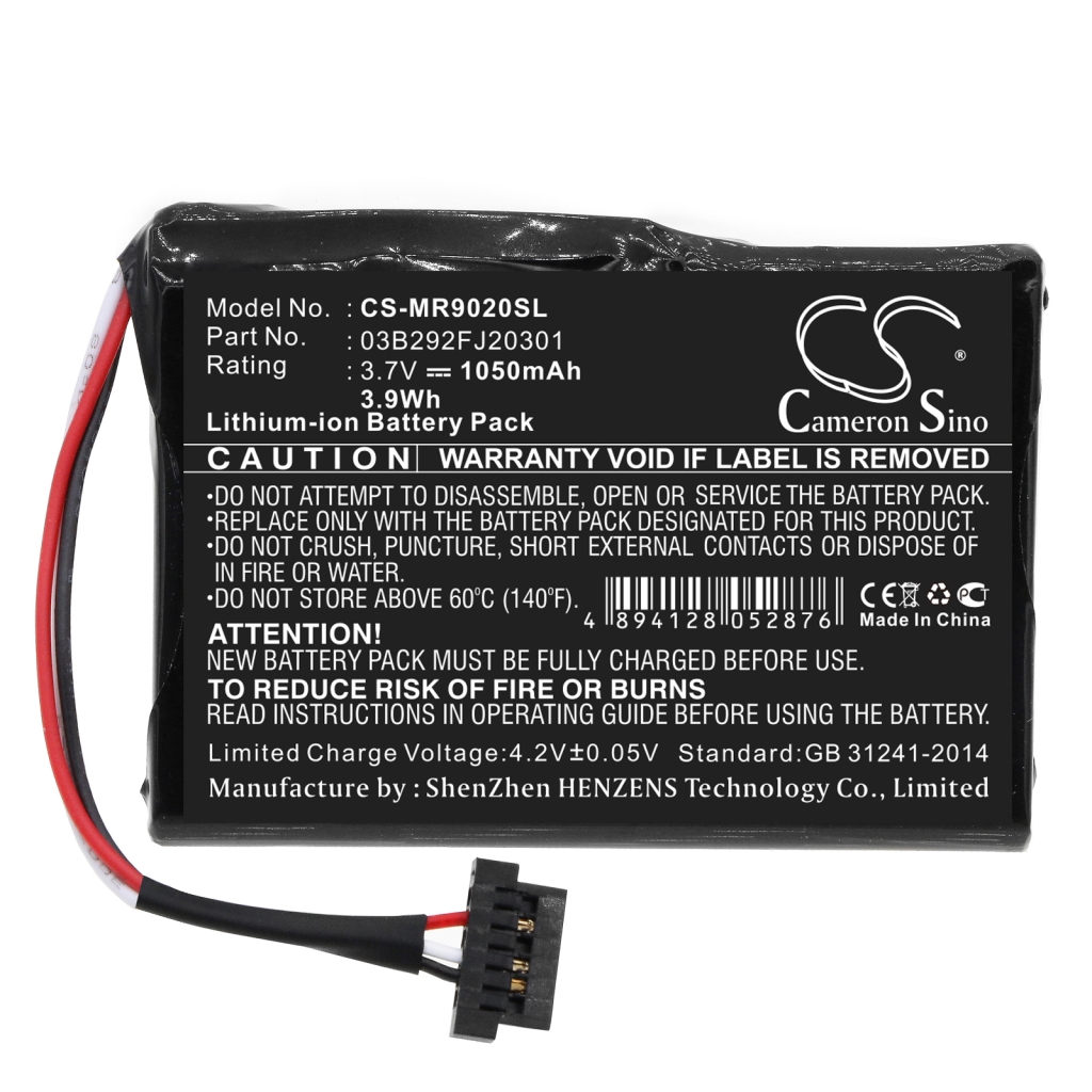 Baterija za GPS, Navigator Magellan RoadMate 9020TLM (CS-MR9020SL)