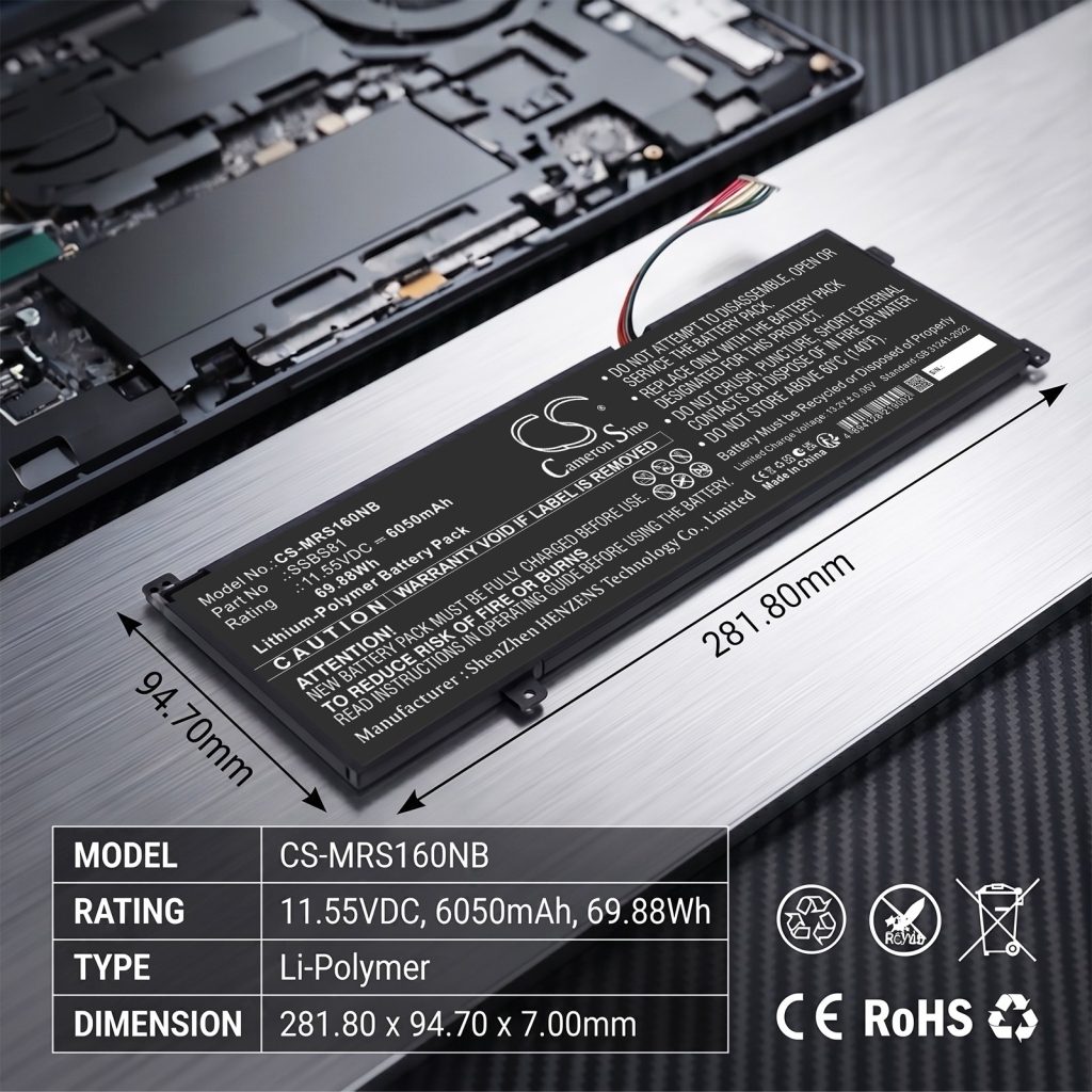 Battery for Mechrevo Code 10