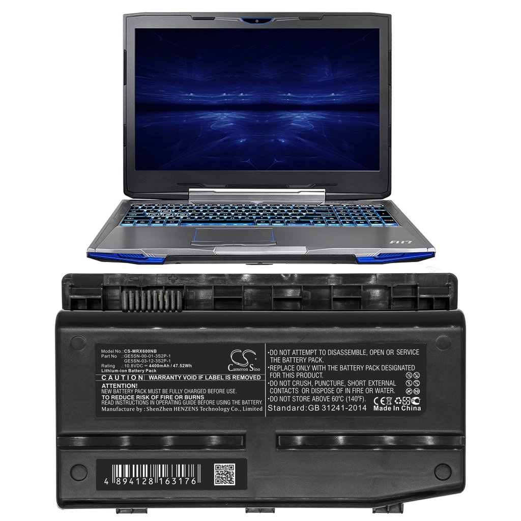 Baterija za prijenosno računalo Terrans force CS-MRX600NB