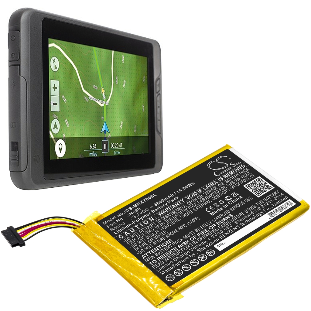 Baterija za GPS, Navigator Magellan TRX7 (CS-MRX700SL)