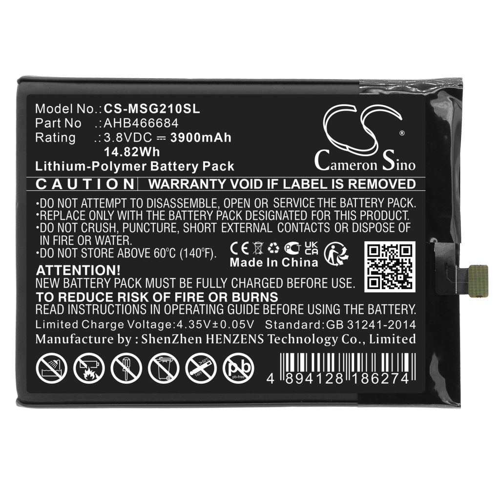 Baterija za mobilni telefon Meder CS-MSG210SL