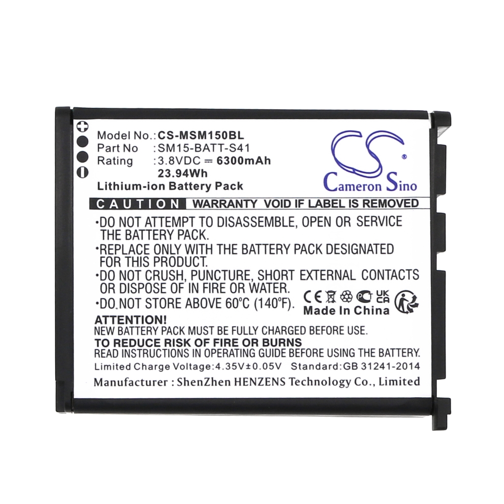 Baterija za barkod skener M3 Mobile CS-MSM150BL