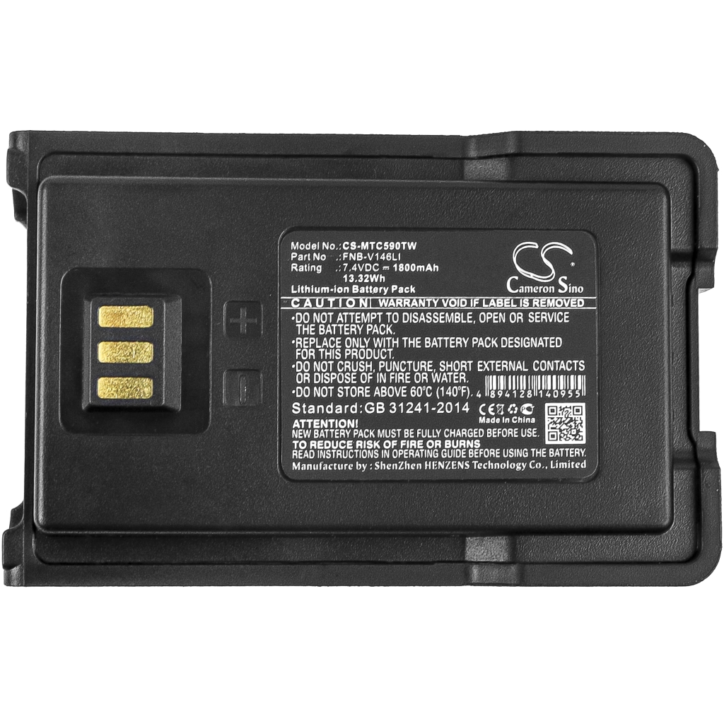 Baterija za dvosmjerni radio Motorola CS-MTC590TW