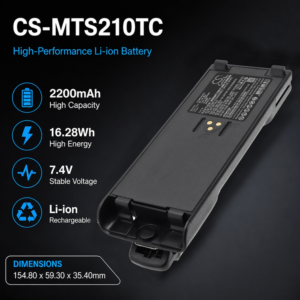 Baterija kompatibilno s Motorola CS-MTS210TC