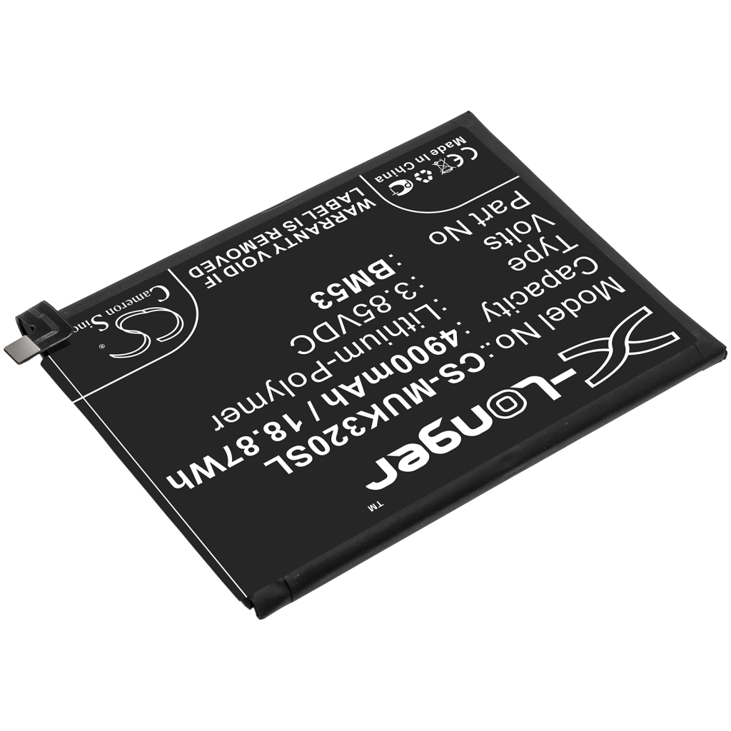Compatible battery replacement for Xiaomi BM53