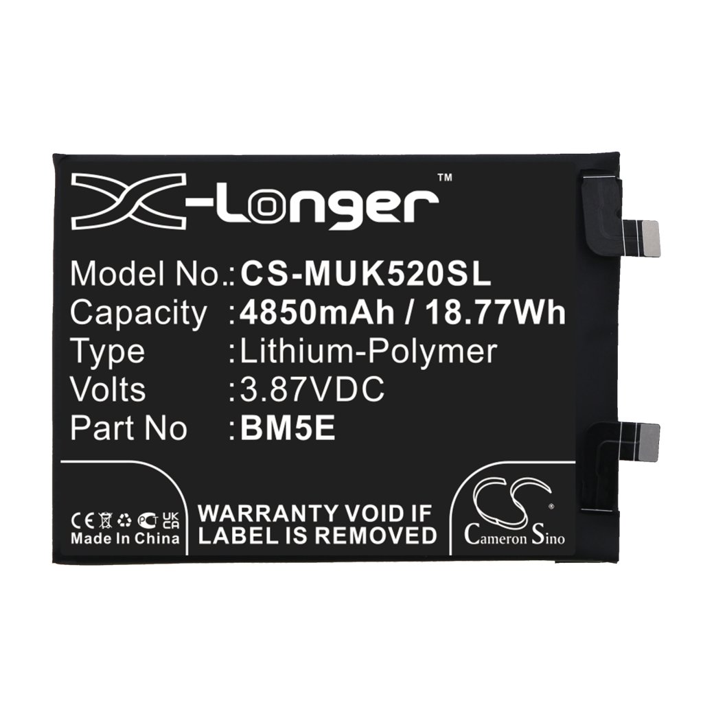 Compatible battery replacement for Xiaomi BM5E