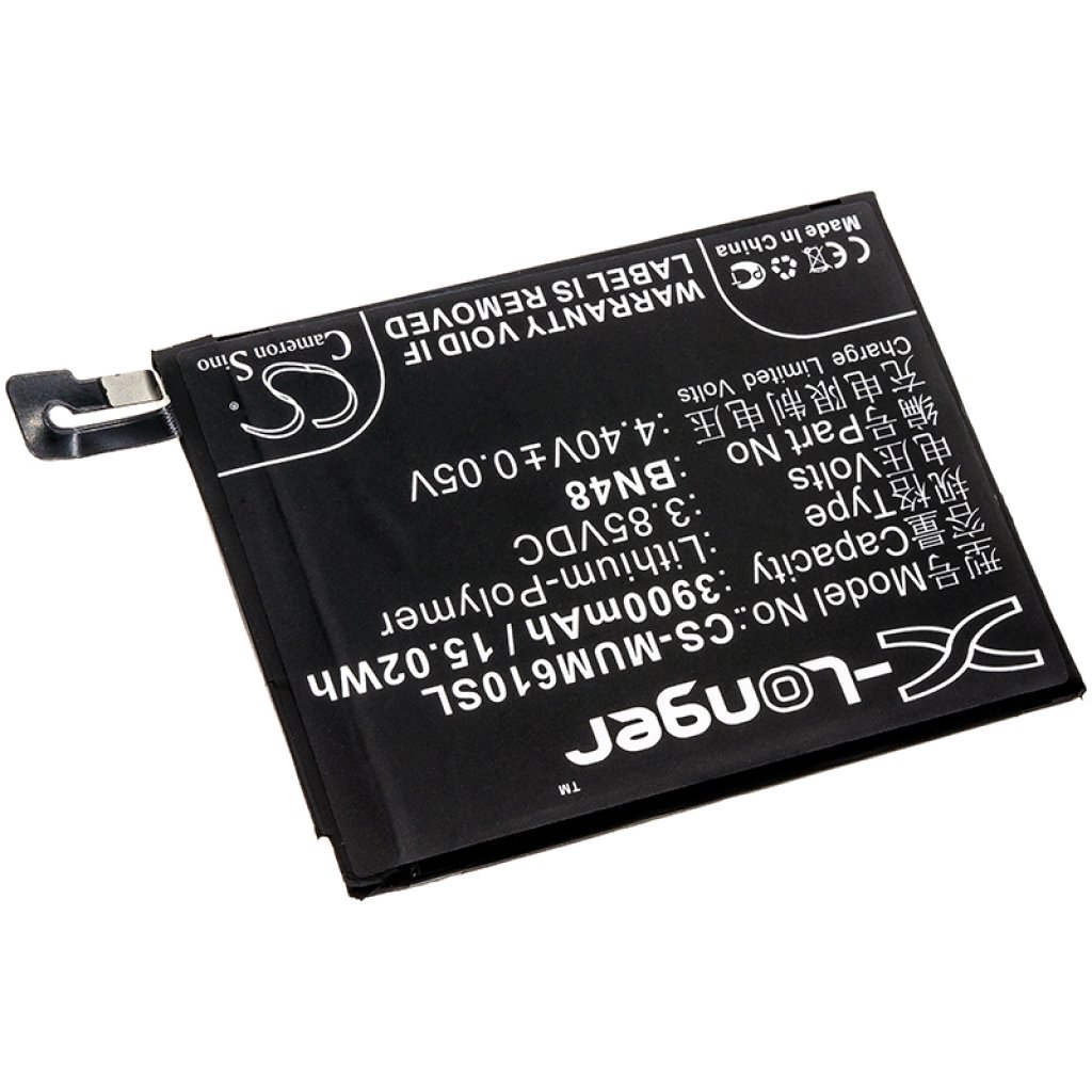 Compatible battery replacement for Xiaomi BN48