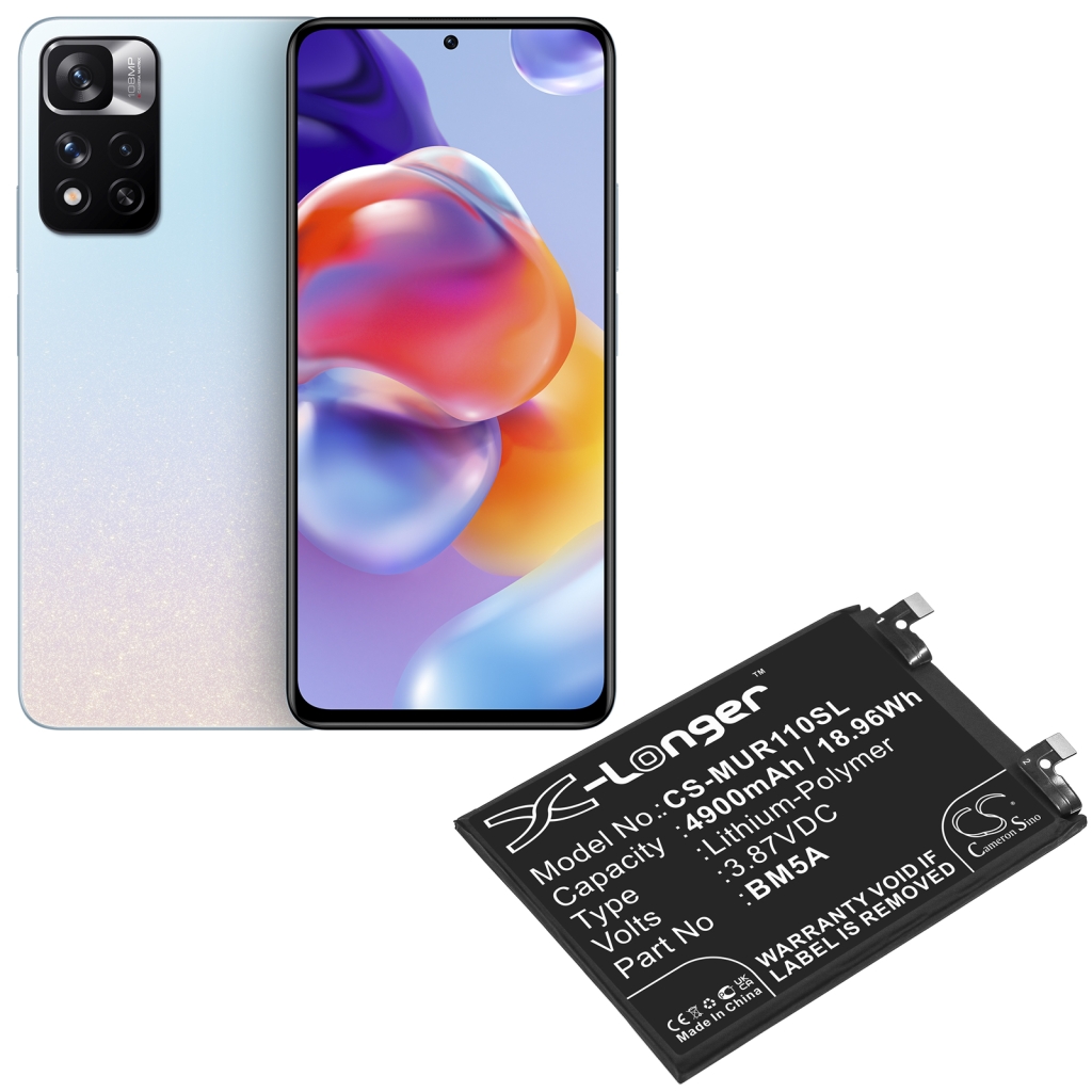 Compatible battery replacement for Xiaomi BM5A