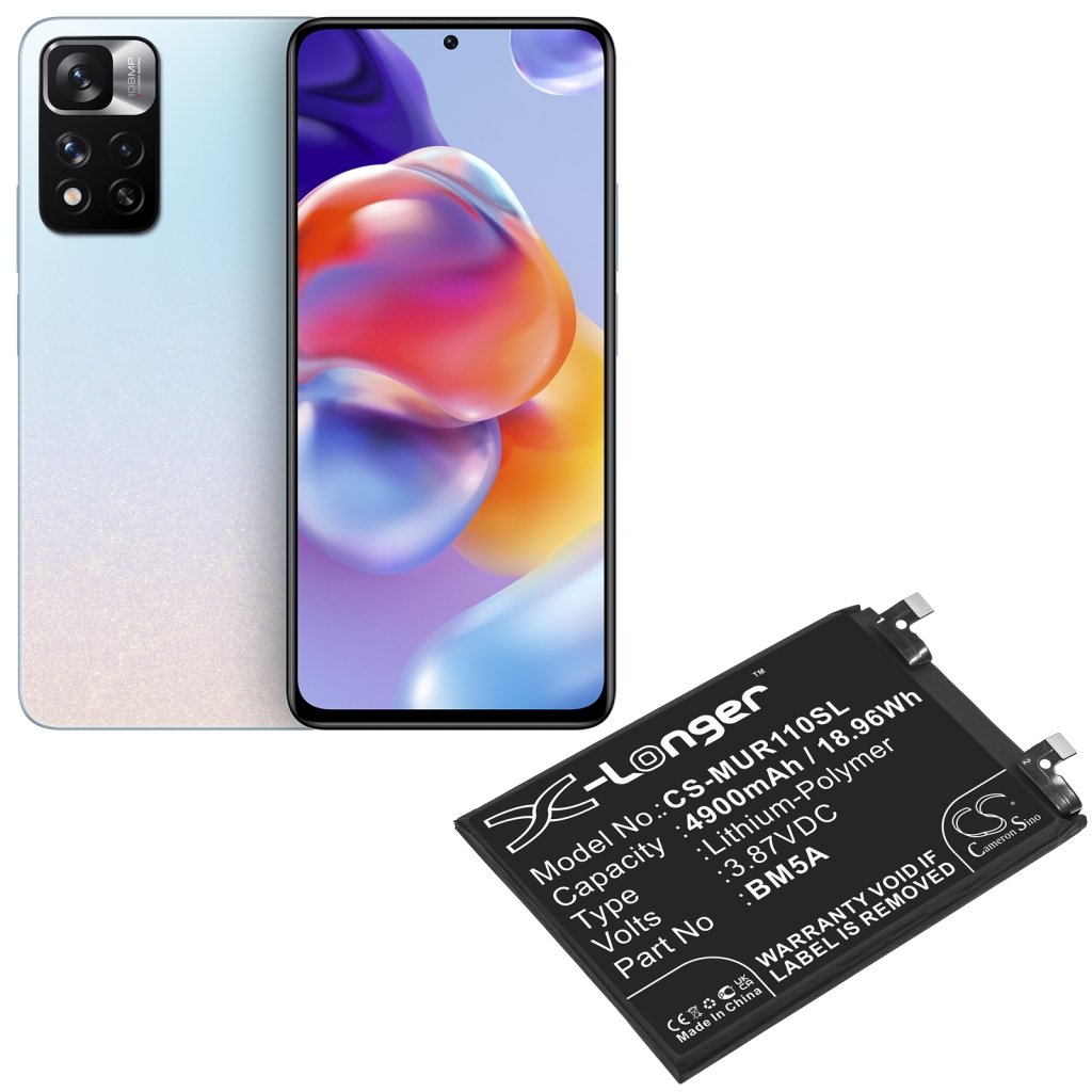 Compatible battery replacement for Xiaomi BM5A