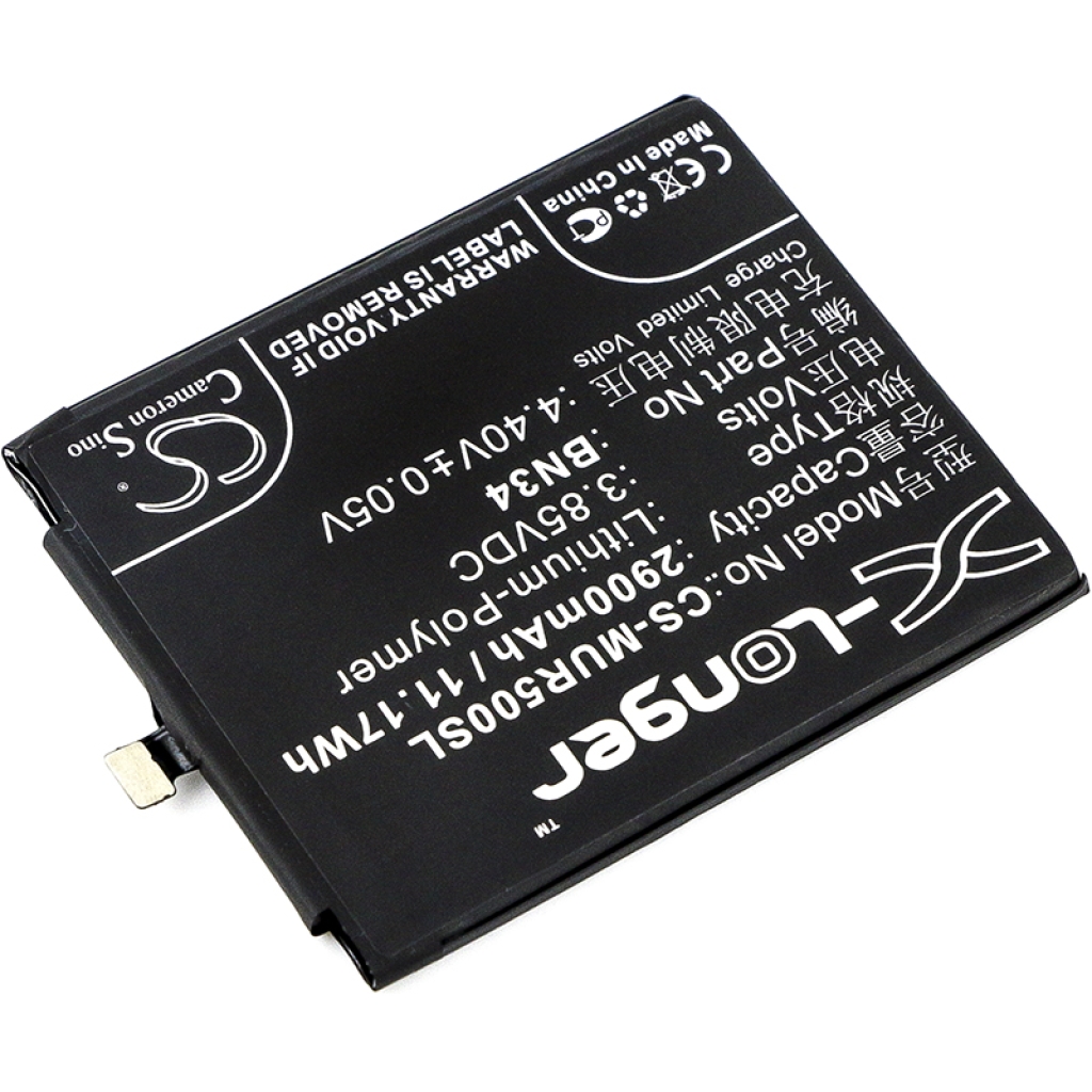 Compatible battery replacement for Xiaomi BN34