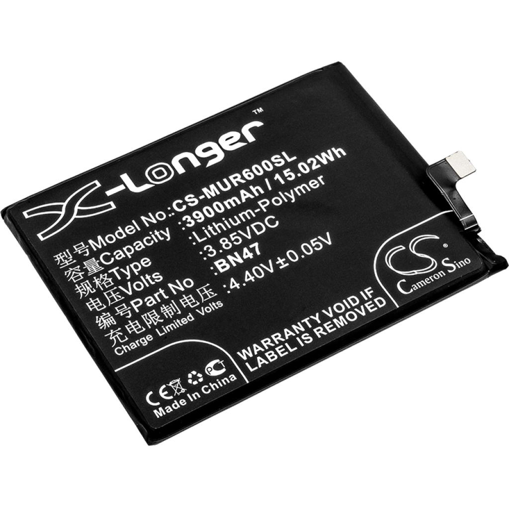 Compatible battery replacement for Xiaomi BN47