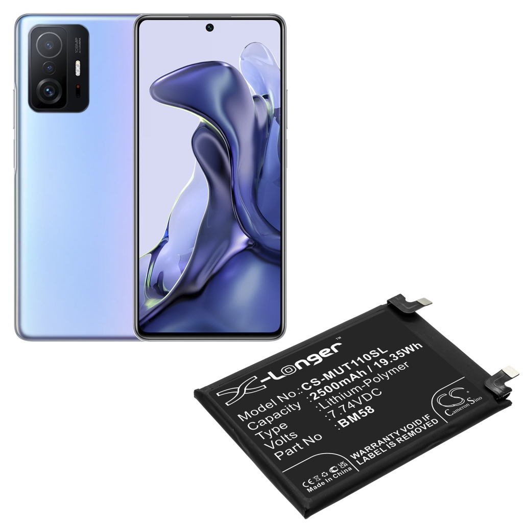 Compatible battery replacement for Xiaomi BM58