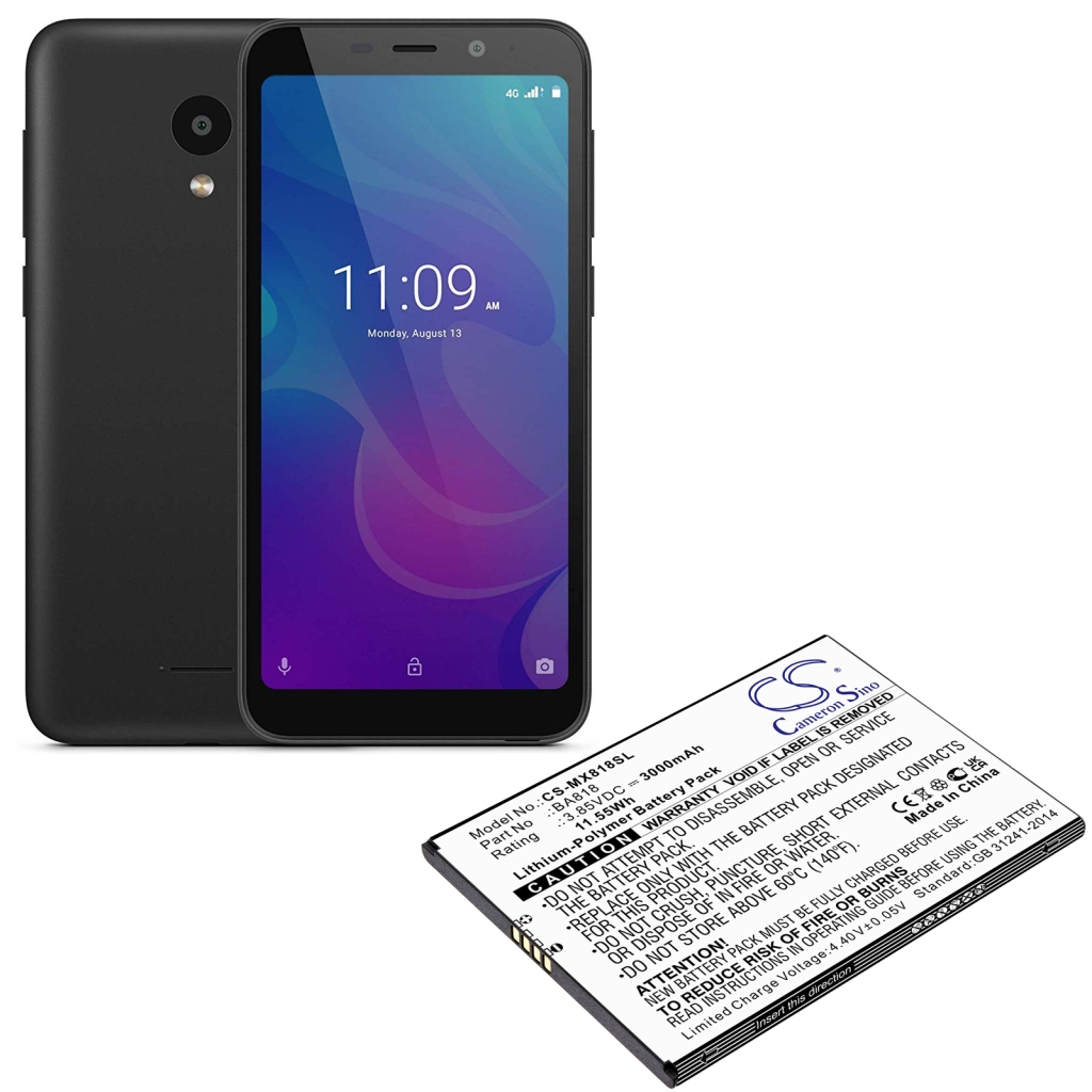 Baterija za mobilni telefon MeiZu CS-MX818SL