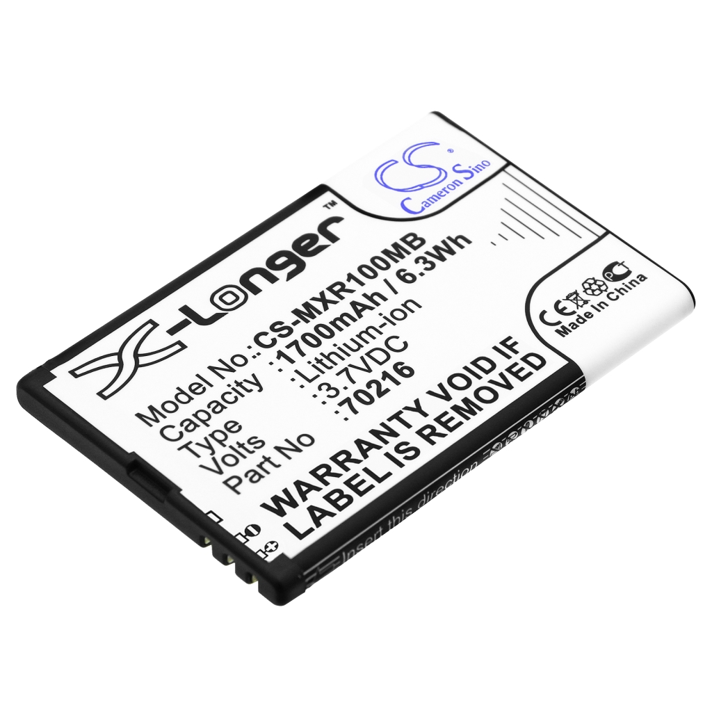 Kompatibilna zamjena baterije za Mobi 70216,R001710000