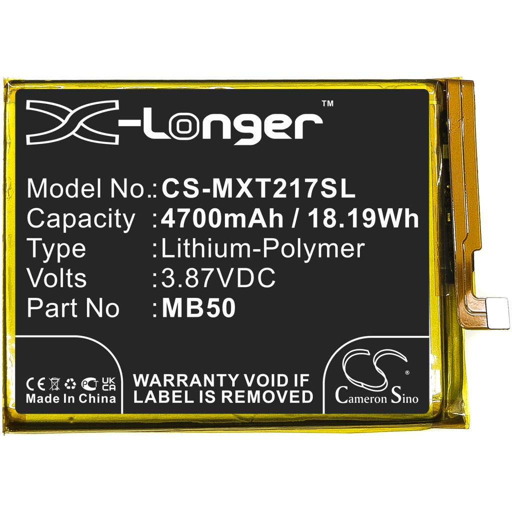 Kompatibilna zamjena baterije za Motorola MB50,SB18D10749
